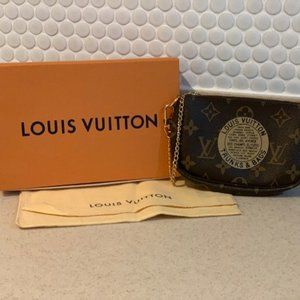 Auth LV Mini Complice TRUNKS & BAGS MINI POUCHETTE